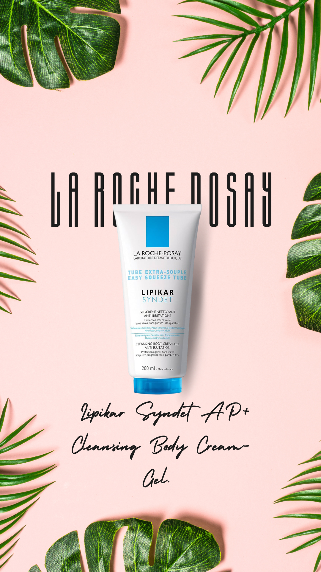 La Roche Posay Lipikar Syndet Cleansing Body Cream Gel