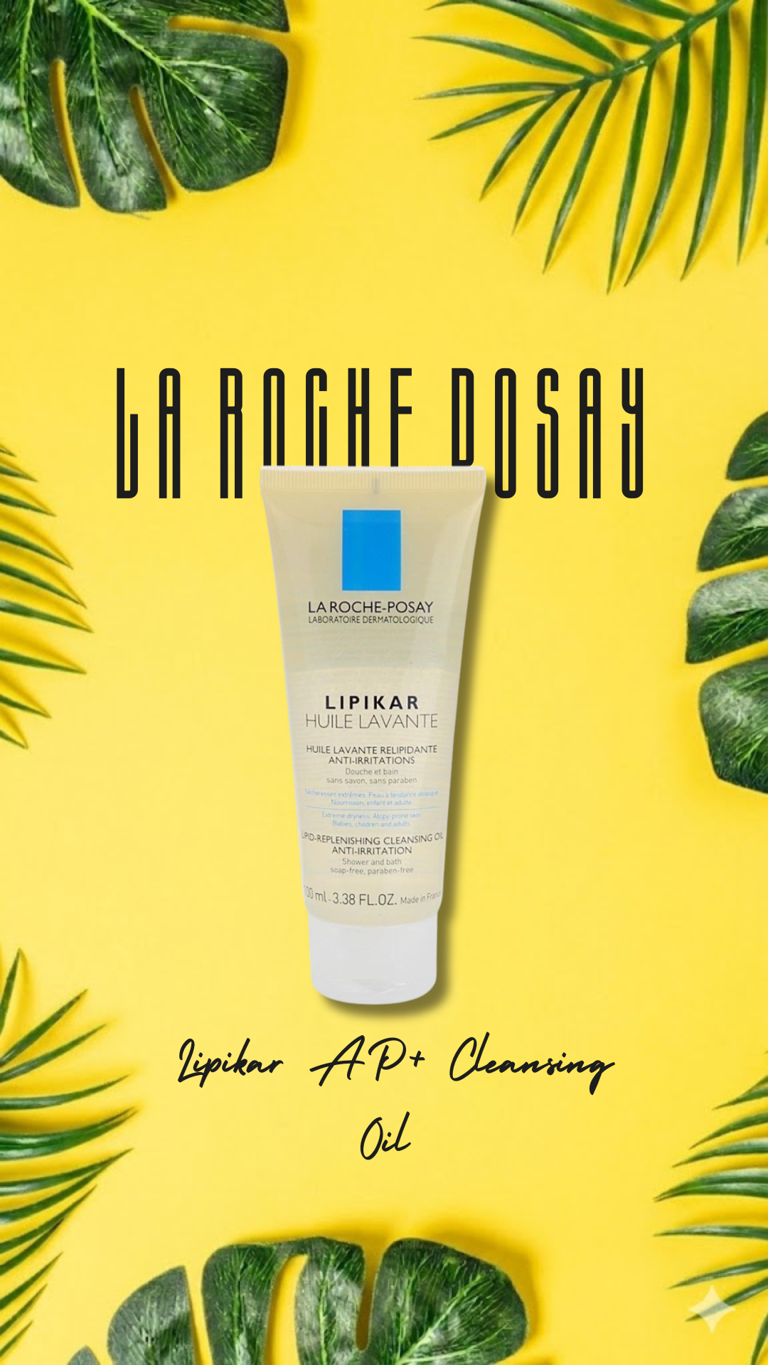 La Roche Posay Lipikar AP+ Cleansing Oil