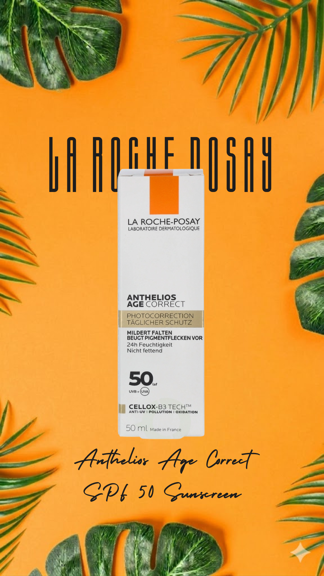 La Roche Posay Anthelios Age Correct SPF 50 Sunscreen