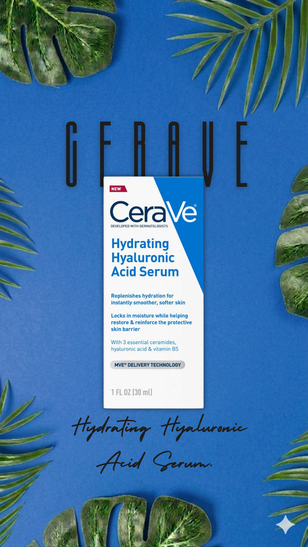 CeraVe Hydrating Hyaluronic Acid Serum